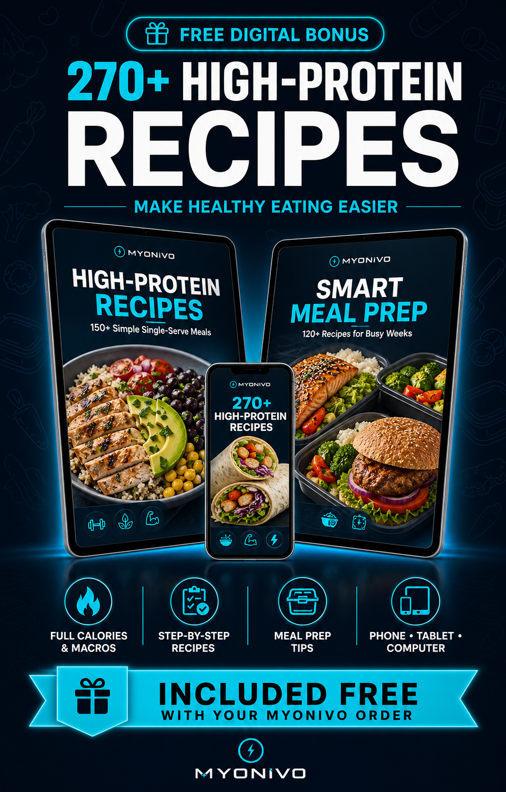 Myonivo Lean Fuel™ Recipe Bundle (by Jalalsamfit)